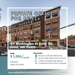 Private Office For Rent With Prime Location in Dover, NH
