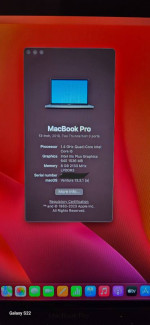 Macbook pro 13" 2019