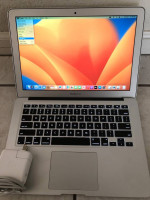 Nice MacBook Air Core i7 1.7ghz Late 2013 OS Ventura 13.6.1