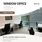 Your Future Looks Bright! Window Office Available Now!