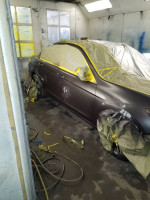 Auto body collision shop with paint booth for rent
