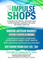Calling all Artists, Artisans and Food Vendors!