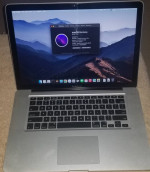 Apple Macbook pro mid 2009 A1286 15in core2duo 8gb 128gb web wifi dvd