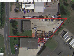 Industrial + 1 acre Fenced Yard For Lease