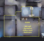 600 sf space for lease by Roanoke Airport [Listing by owner]