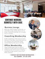 Move around for work? Try a membership and work anywhere in the world!