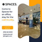 Come to Spaces for an office, stay for the community.