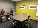 Meeting rooms with no set-up are something to be thankful for