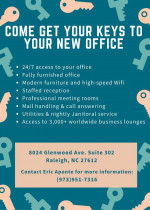 Spring into action and get a new office! Offices starting at $429