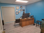 Roswell office with store front, lobby, kitchen and private bathroom