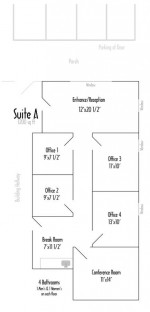 Office Suite Ready for You! P1 Zoned - Utilities Included!