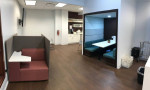 Unbeatable 4 Person Corner Window Office Avail for $1735