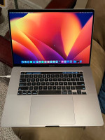 2020 Macbook Pro 16 inch