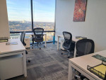 BRIGHT, FALL VIEWS FROM YOUR CORNER WINDOW OFFICE