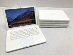 Lot of (3) Apple MacBook A1342 2009, 4 GB 250 GB HDD 13-inch WebCam