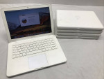 Lot of (3) Apple MacBook A1342 2009, 4 GB 250 GB HDD 13-inch WebCam