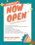 We are now OPEN!!! Offices starting at $429