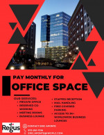 Elevate your business from your new office on the 15th floor!