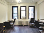 Reception Area, One Office, One storage Room, Large Open Area