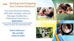 Working Hard on Your Creative Business? Have a Business Address & Team