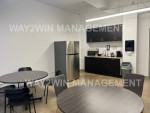 EXCLUSIVE LISTING! Open layout unit w/polished concrete floors.