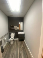 1ST LEVEL OFFICE SUITE: PRIVATE RESTROOM, OPEN SPACES, AND UPGRADES!