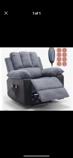 New!  Massage Recliners With Side Pocket Storage!  Layaway Available!