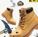 New!  Men’s Safety Steel Toed Work Boots!  All Sizes!  Layaway Available!