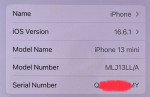 Apple iPhone 13 Mini 512GB Unlocked iOS 16.6.1