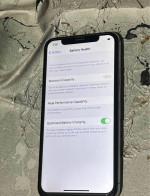 Apple iPhone X 64GB Silver Excellent Condition Unlocked iOS 13.4