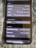 Like new iPhone 15 pro titanium verizon