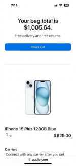 iPhone 15 Plus Factory Unlocked