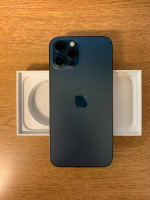 Apple iPhone 12 Pro Max, Unlocked, 256GB, Pacific Blue