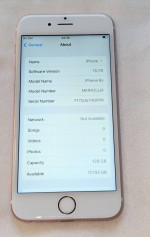 NICE APPLE  iPhone 6S 128GBUNLOCKED -NEW BATTERY-
