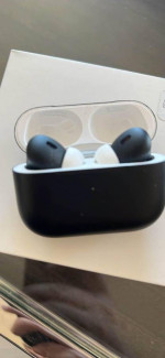 Custom Airpods Pros 2nd Gen- Painted Matte Black by Colorware.