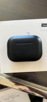 Custom Airpods Pros 2nd Gen- Painted Matte Black by Colorware.