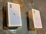Apple iPhone 11 Purple tow 2 EMPTY BOX and papers boxes