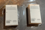 Apple iPhone 11 Purple tow 2 EMPTY BOX and papers boxes