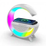 Portable Bluetooth speaker with wireless charging