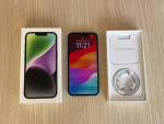 Apple iPhone 14 Midnight 128 GB 100% Batt Health Apple Warranty T Mobile Locked