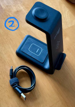 Charging stands for iPhones / AirPods / Apple Watch