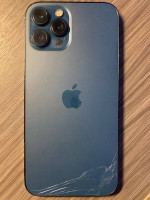 **L@@K @ Apple iPhone 12 Pro Max** 256GB Unlocked Blue**