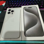 Apple iPhone 15 Pro Max 256gb (AT&T) White Titanium