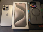 iPhone 15 Pro, 128GB, Natural Titanium