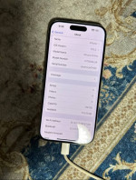 Apple iPhone 15 pro white titanium  128 T-Mobile
