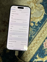 Apple iPhone 15 pro white titanium  128 T-Mobile