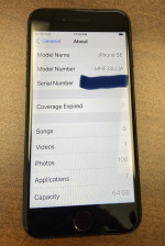 iPhone SE 64 GB 2nd Gen Unlocked Clear ESN ($185 or Both for $350)