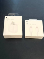 New Authentic Apple USB-C Iphone 15 Charger / Apple 20W Power Adapter