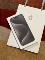 iPhone 15 Pro Unlocked 256GB Black Titanium Brand New