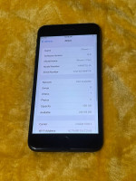 iPhone 7 plus 256GB Black Good Condition Battery  at 100%